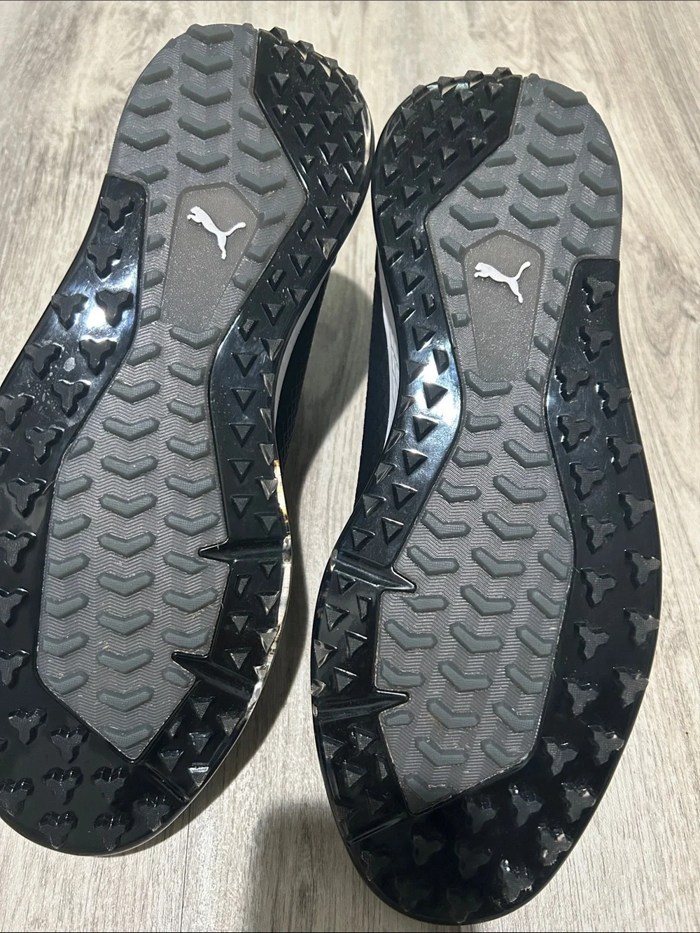 Puma Men’s Black & Silver PROADAPT ALPHACAT water proof golf shoes